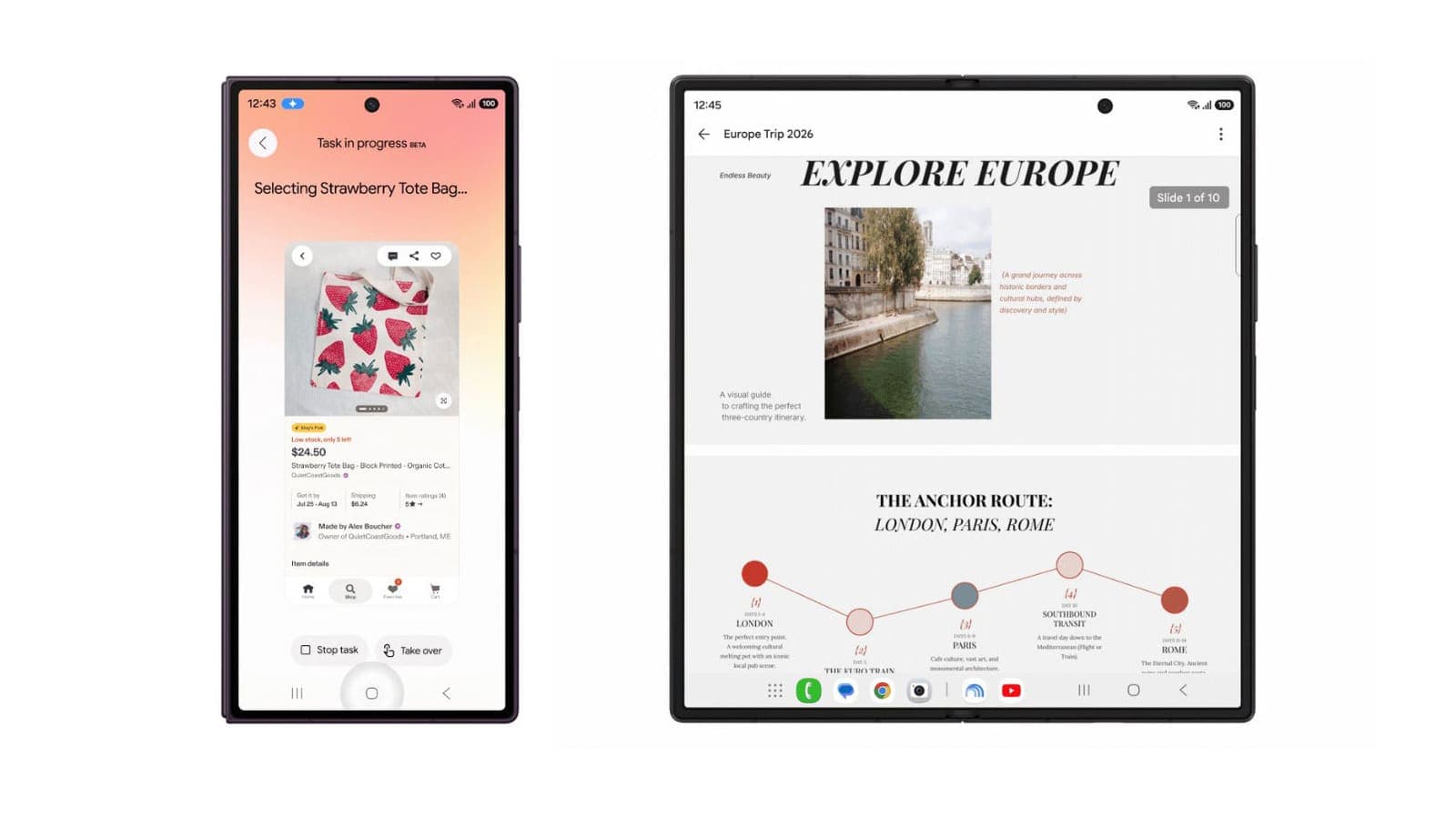 Samsung Galaxy Z Fold 8 and Z Flip 8 Bring Gemini Automation to 40 Apps