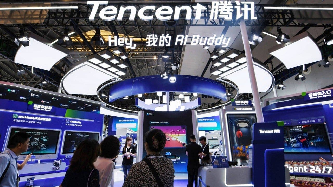 Tencent Sheds Internet Holdings to Back China's AI Startups