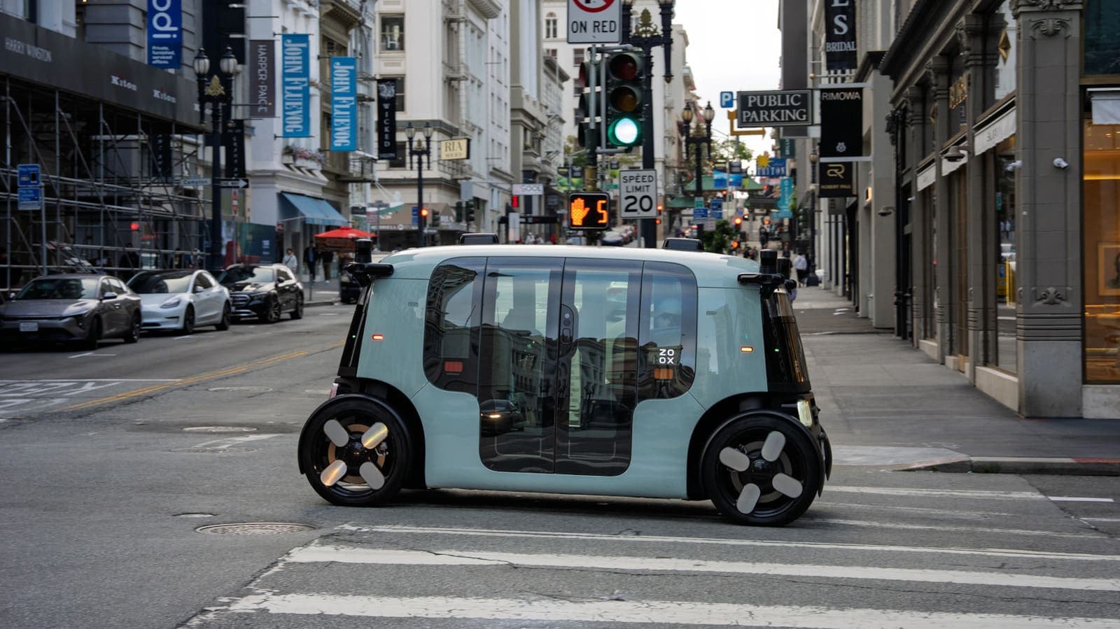 Zoox Wins Federal Approval to Charge for Rides in Vehicles Without Steering Wheels