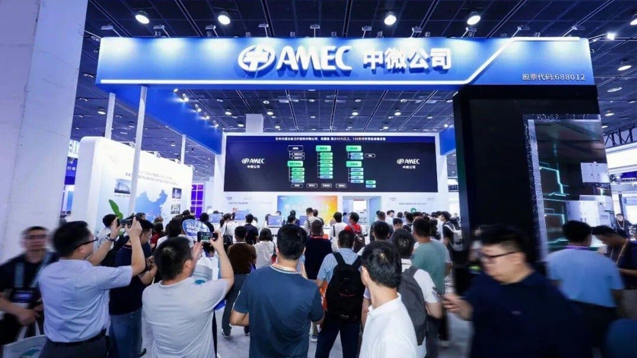 Beijing's Chip Push Accelerates as AMEC Rolls Out Six Production Tools in One Day