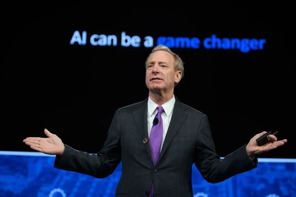 Brad Smith Pushes Britain to Lead Global AI Safety Rules, Citing US Regulatory Deadlock