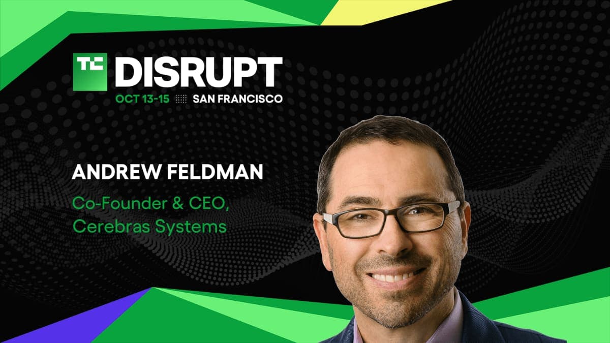 Cerebras CEO to Address AI Scaling Limits at TechCrunch Disrupt