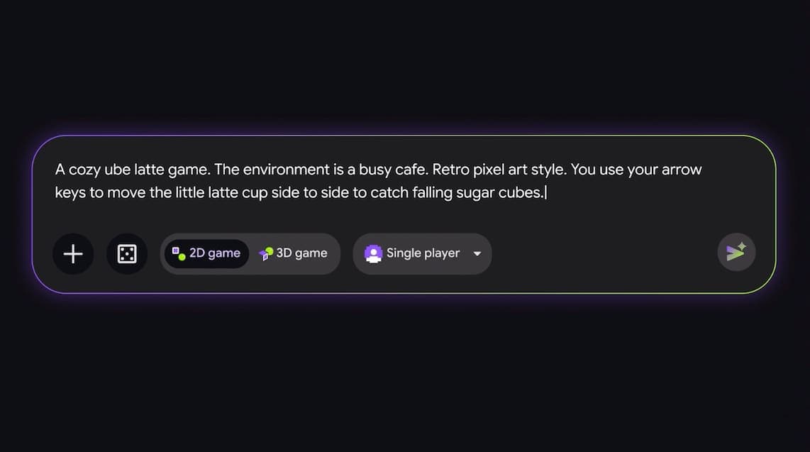 Google Labs Releases Playground, a Platform That Turns Text Prompts Into Playable Games