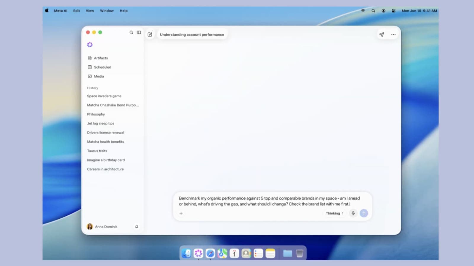 Meta Launches Mac Desktop App for Business-Focused AI Assistant