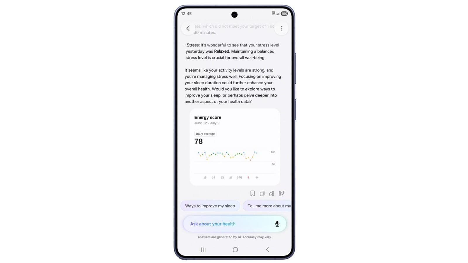 Samsung's Health Assistant Brings Physician-Validated Wellness Coaching to Galaxy Wearables
