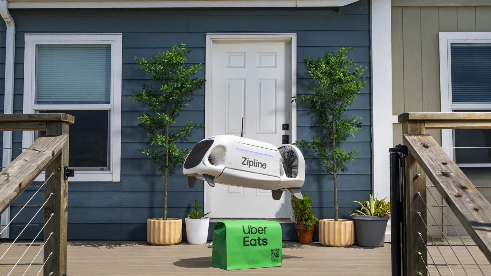 Uber and Zipline Chase One Million Daily Drone Orders